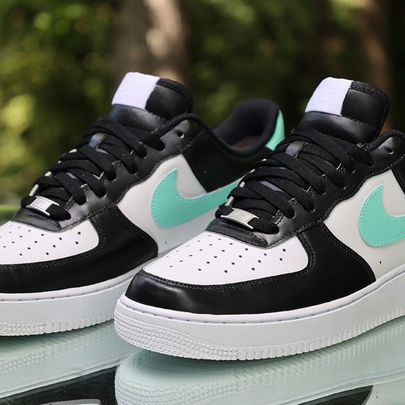 Nike Air Force 1 Low Black Yeezy Custom - Picture 15 of 16